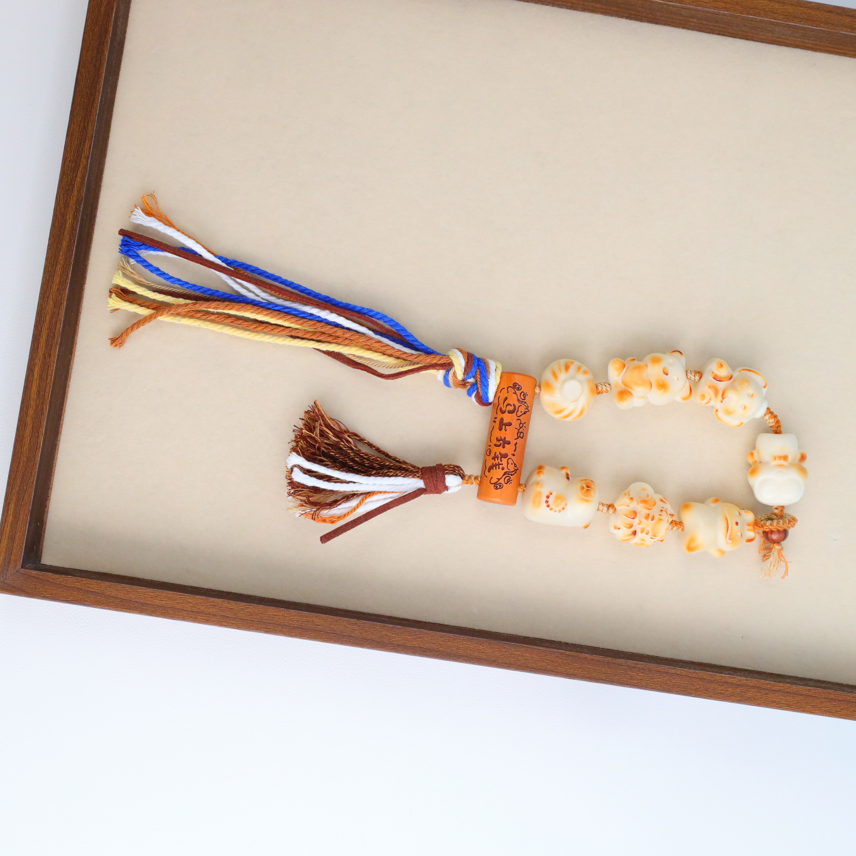 【琪琪珠宝】时尚元宝菩提根手持