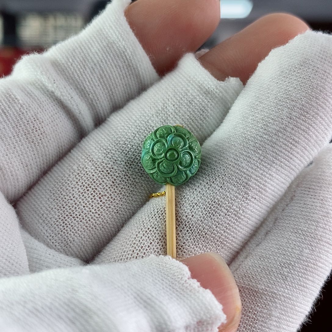 绿松石珠宝奇石未镶嵌