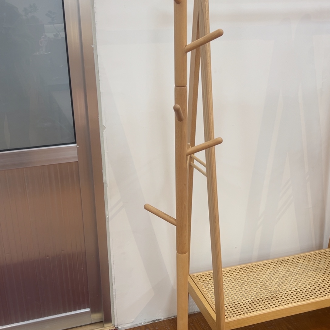 实木榉木衣架子实木