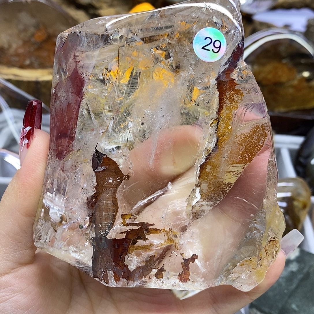 水晶水晶原石未镶嵌