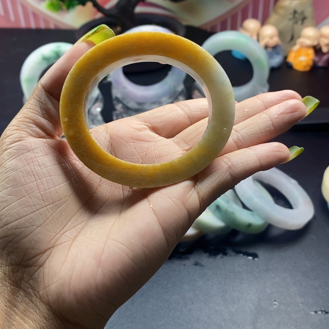 定制翡翠翡翠手镯未镶嵌