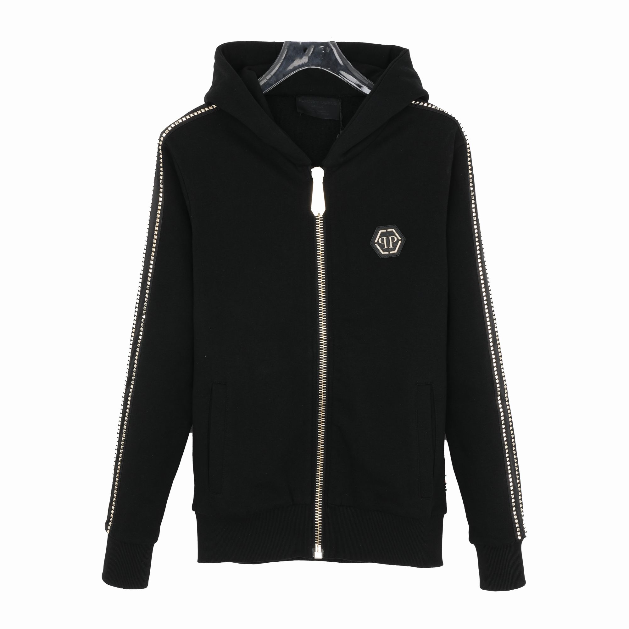  Philipp Plein 男士欧美风街头潮流连帽卫衣3318172112001