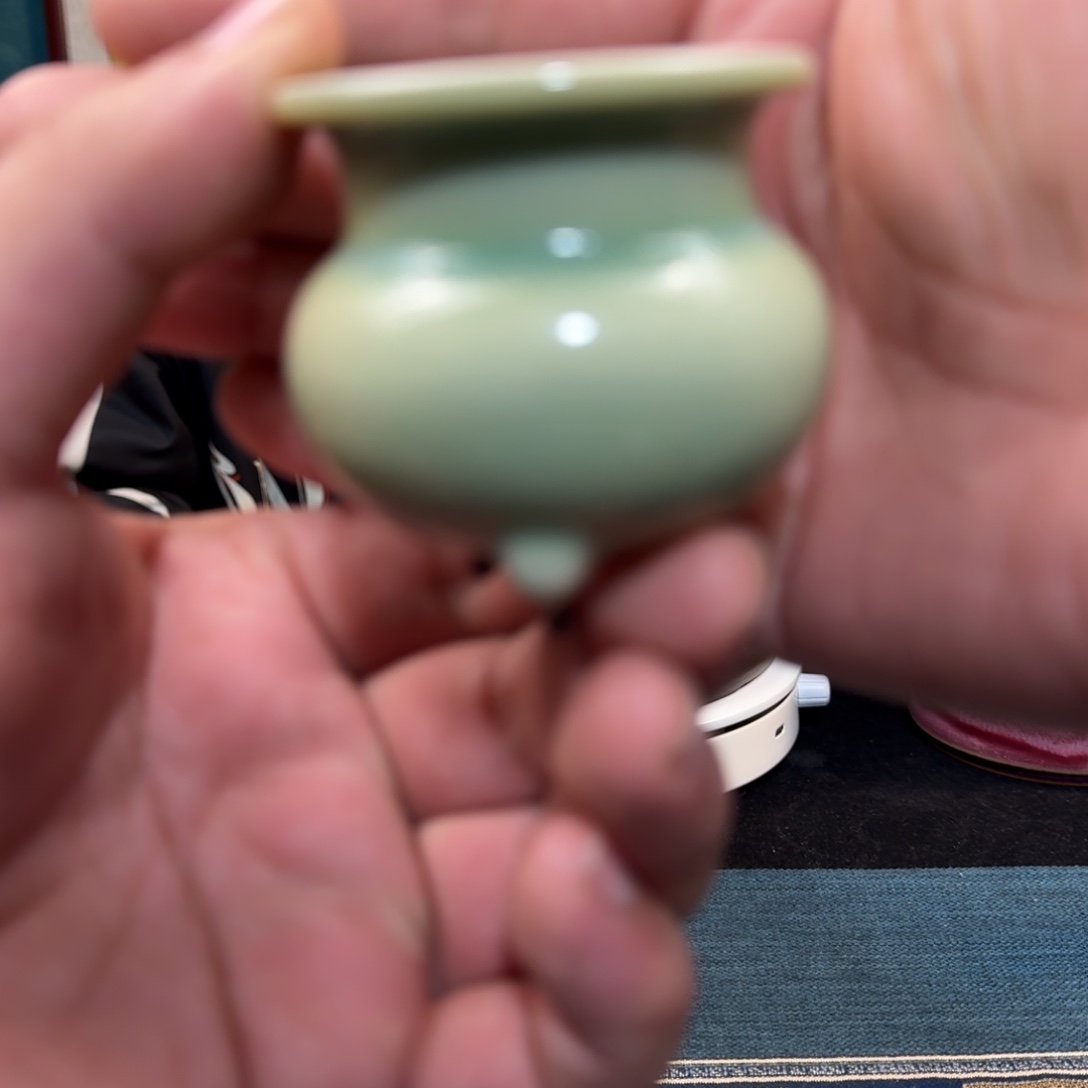 易***竹杯子陶神垕钧瓷高温原矿