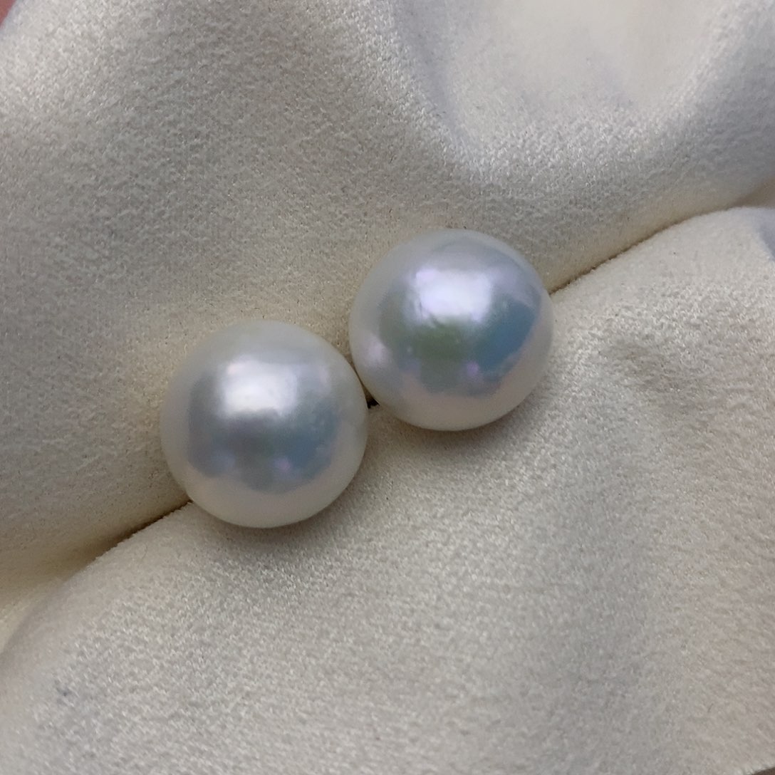 【闪购商品】银S925镶嵌淡水珍珠耳饰