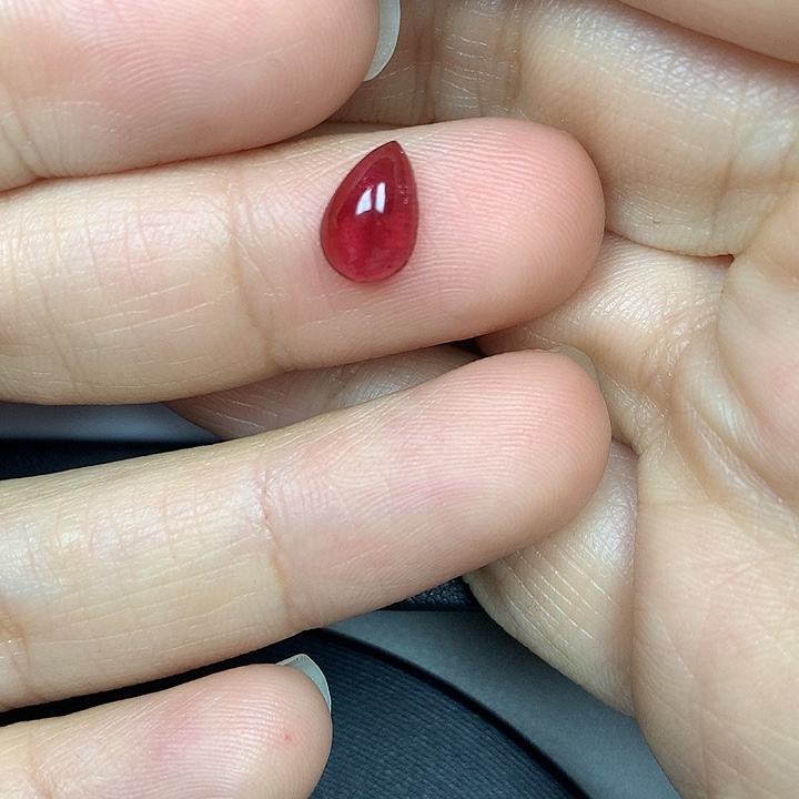 碧玺裸石未镶嵌1.46ct卢比莱素面