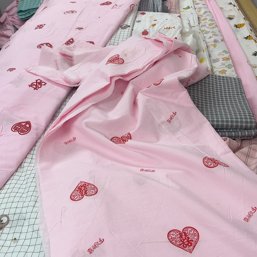 用***48号纯棉包被布，3米8