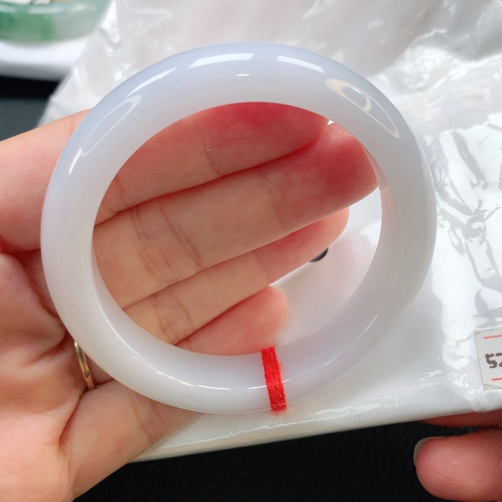 未镶嵌手镯翡翠52.8正