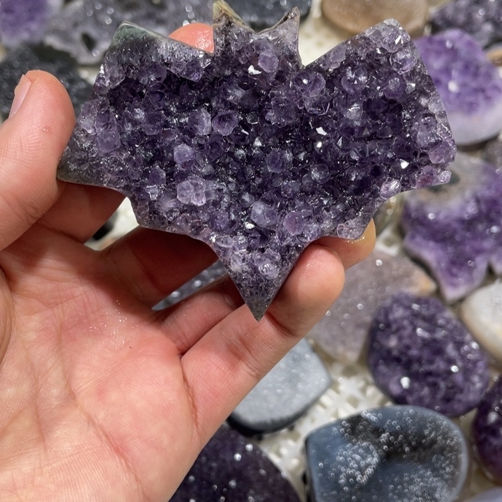 紫晶大型摆件（非配饰）未镶嵌