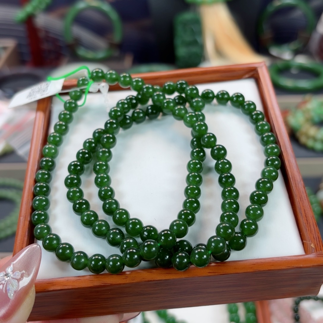 和田玉手链未镶嵌