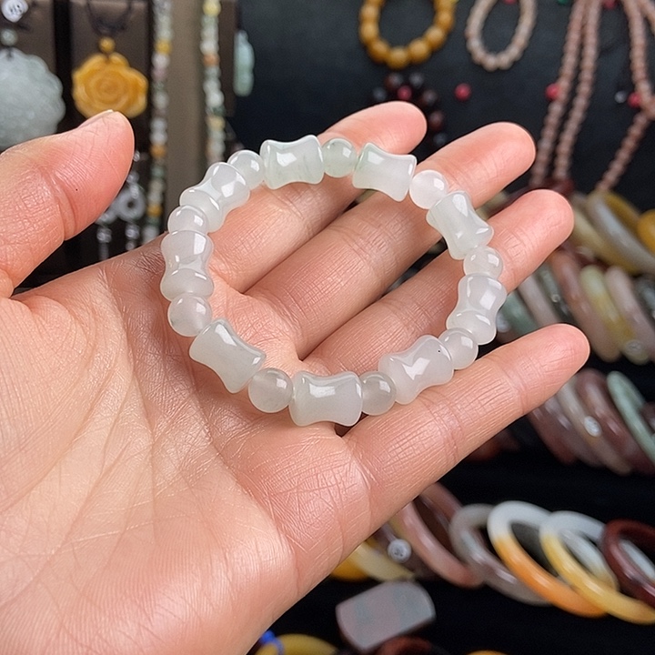 石英质玉未镶嵌手链