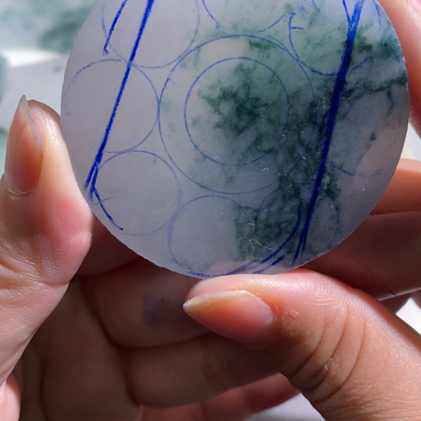 【闪购商品】翡翠挂件未镶嵌訫**水