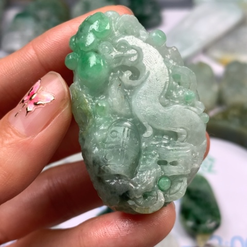 定制翡翠翡翠未镶嵌