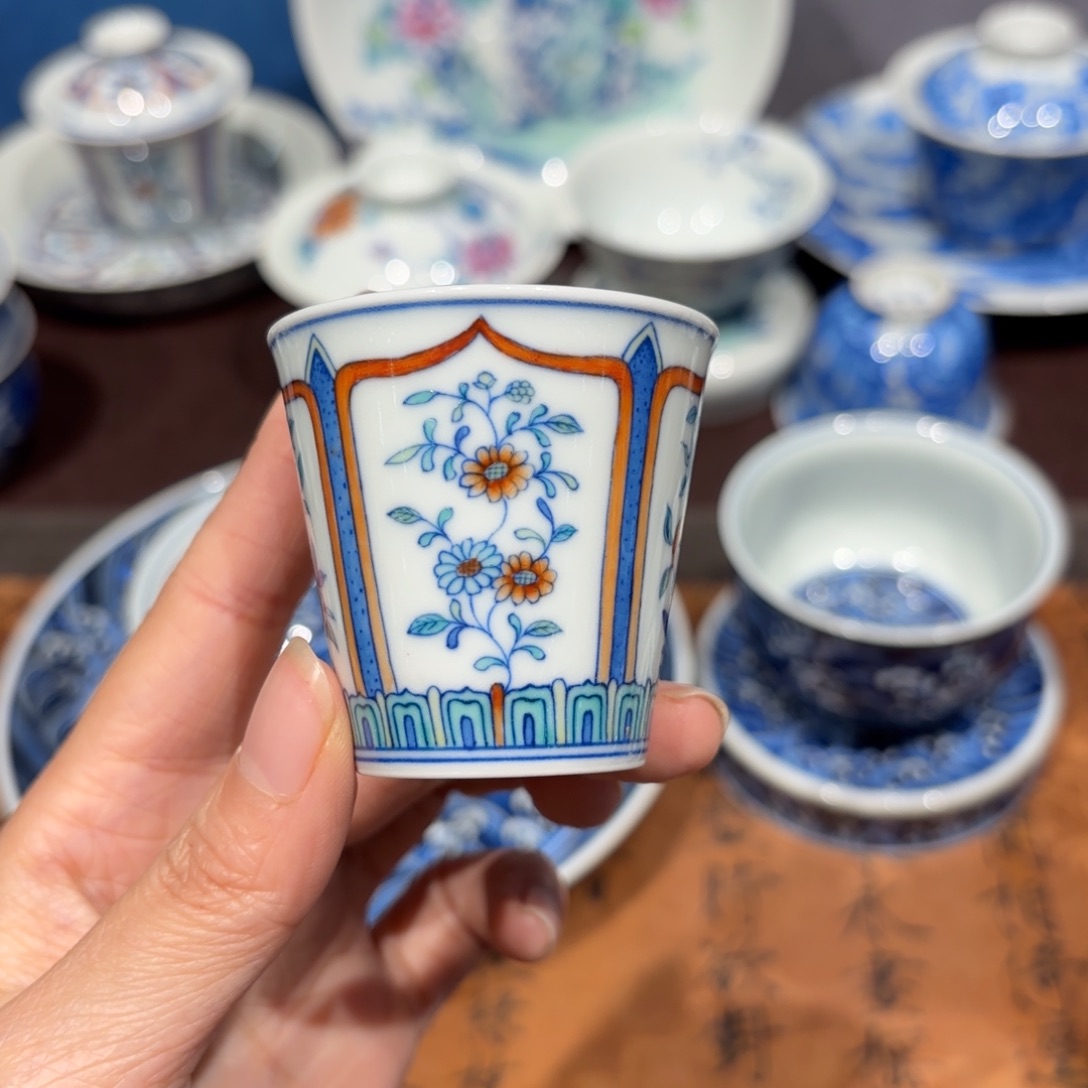 瓷片景德镇纯手工手绘