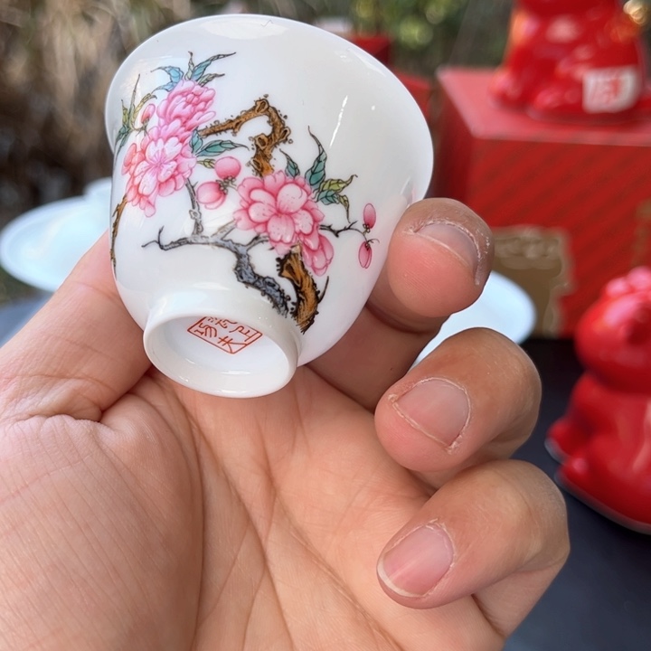 杯景德镇陶瓷艺术品