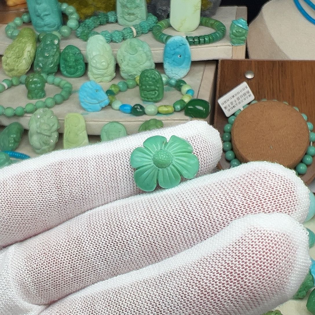 绿松石未镶嵌主播夏