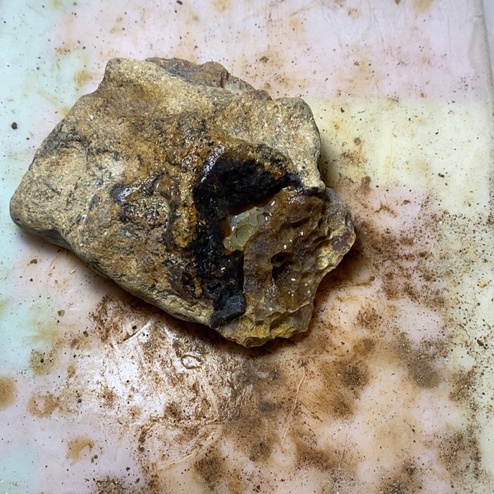 定制玛瑙未镶嵌把件流水长清