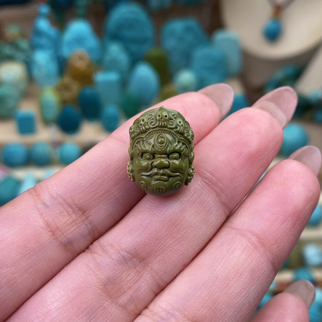 绿松石珠宝奇石未镶嵌