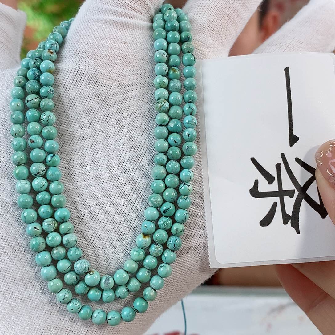 绿松石珠宝奇石未镶嵌多样性发货一条