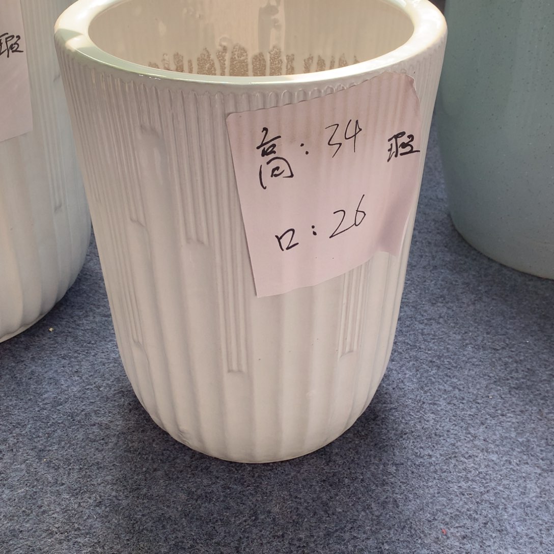 高温陶瓷花盆微瑕