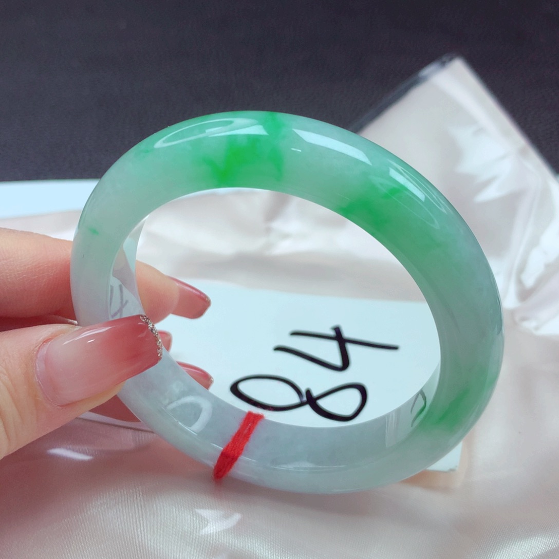 翡翠手镯未镶嵌手镯56