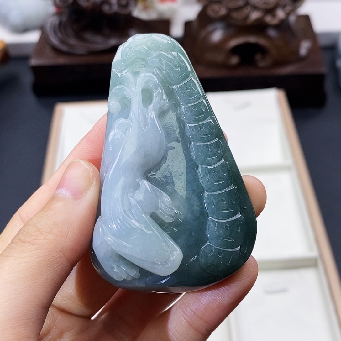 颈饰未镶嵌翡翠缅甸翡翠a货