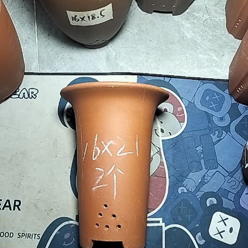 小红兰花两个微瑕