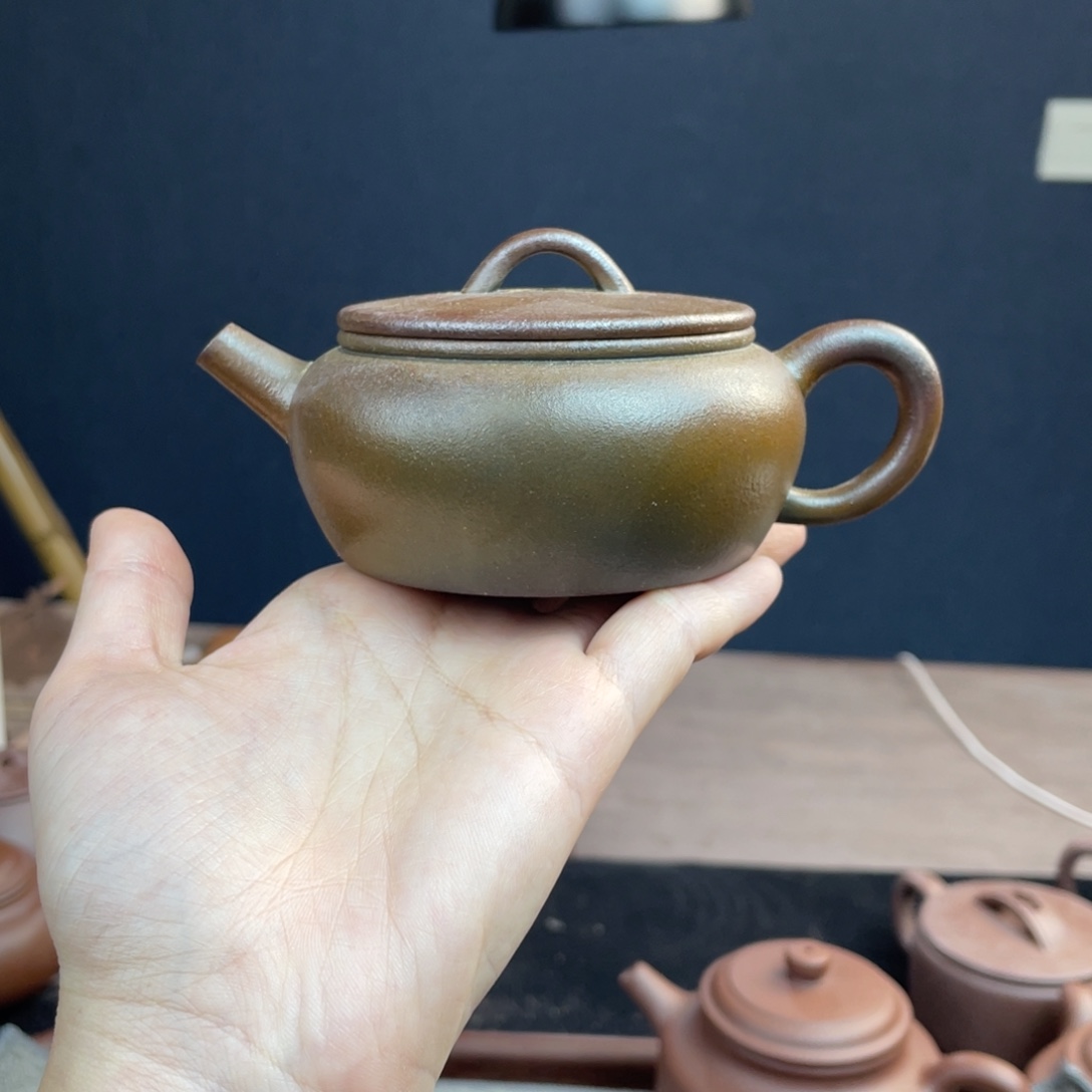 茶壶紫砂柴烧大彬诗意200cc