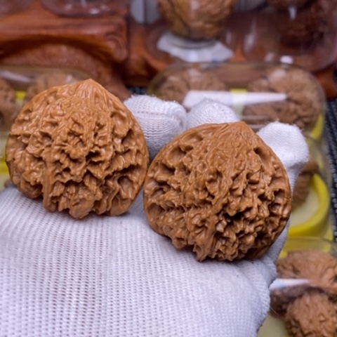 文玩核桃把件满天星43