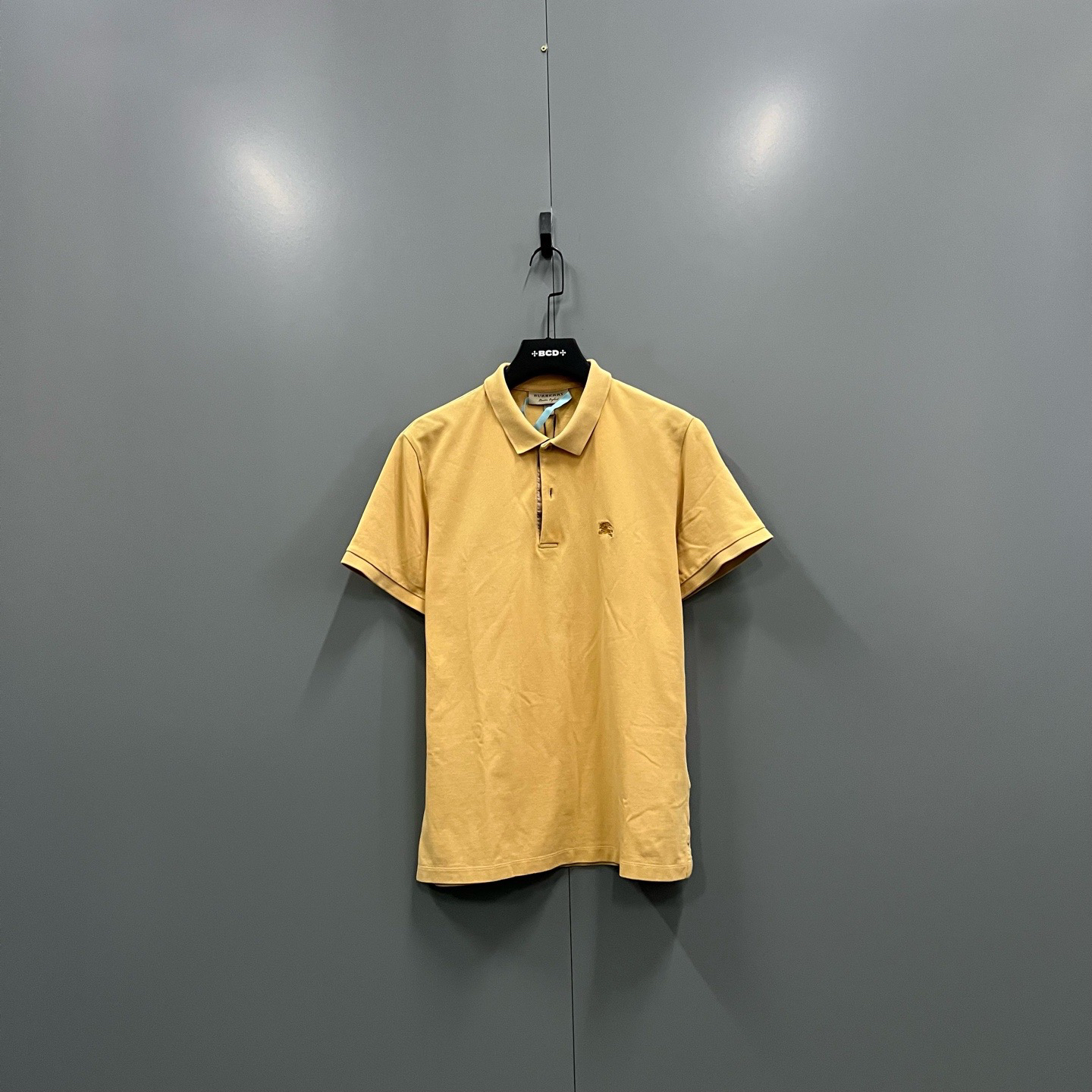 99新 BURBERRY/博柏利 zz5 骑士刺绣polo衫 L码/fg206728