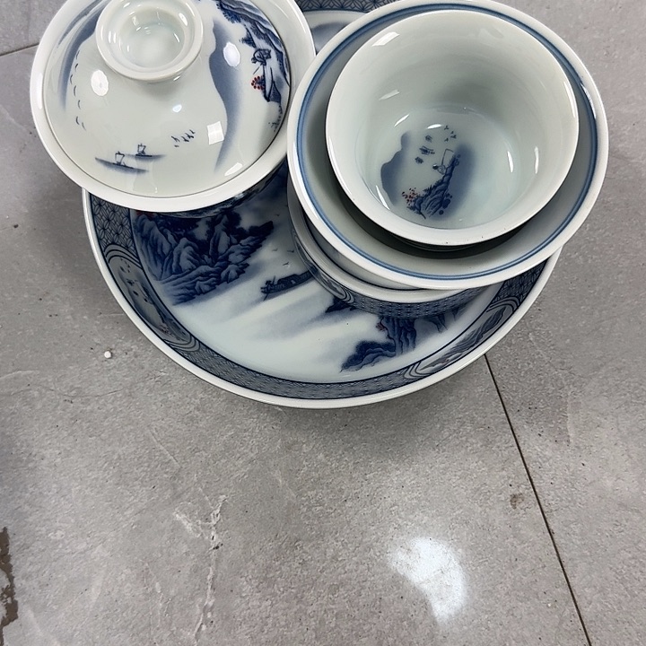 杯万里江山五件套