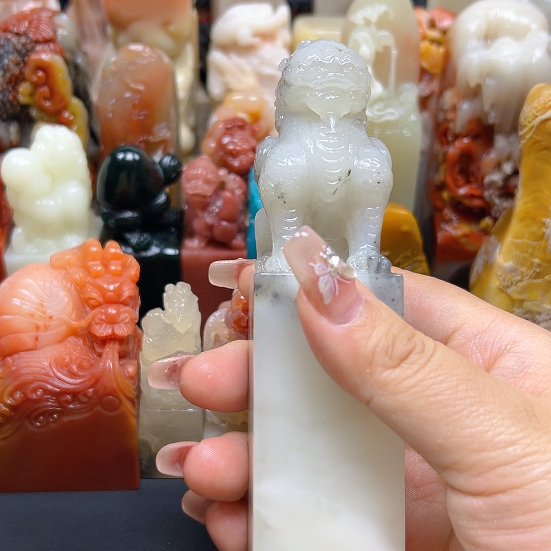 寿山石?*坦印章雕刻工艺