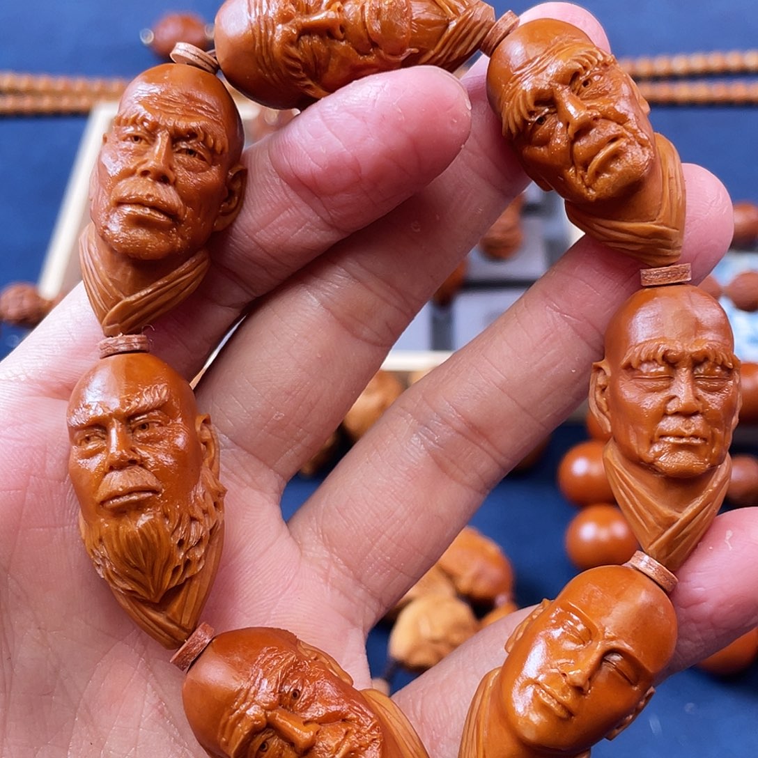 手串/手链橄榄核七星罗汉