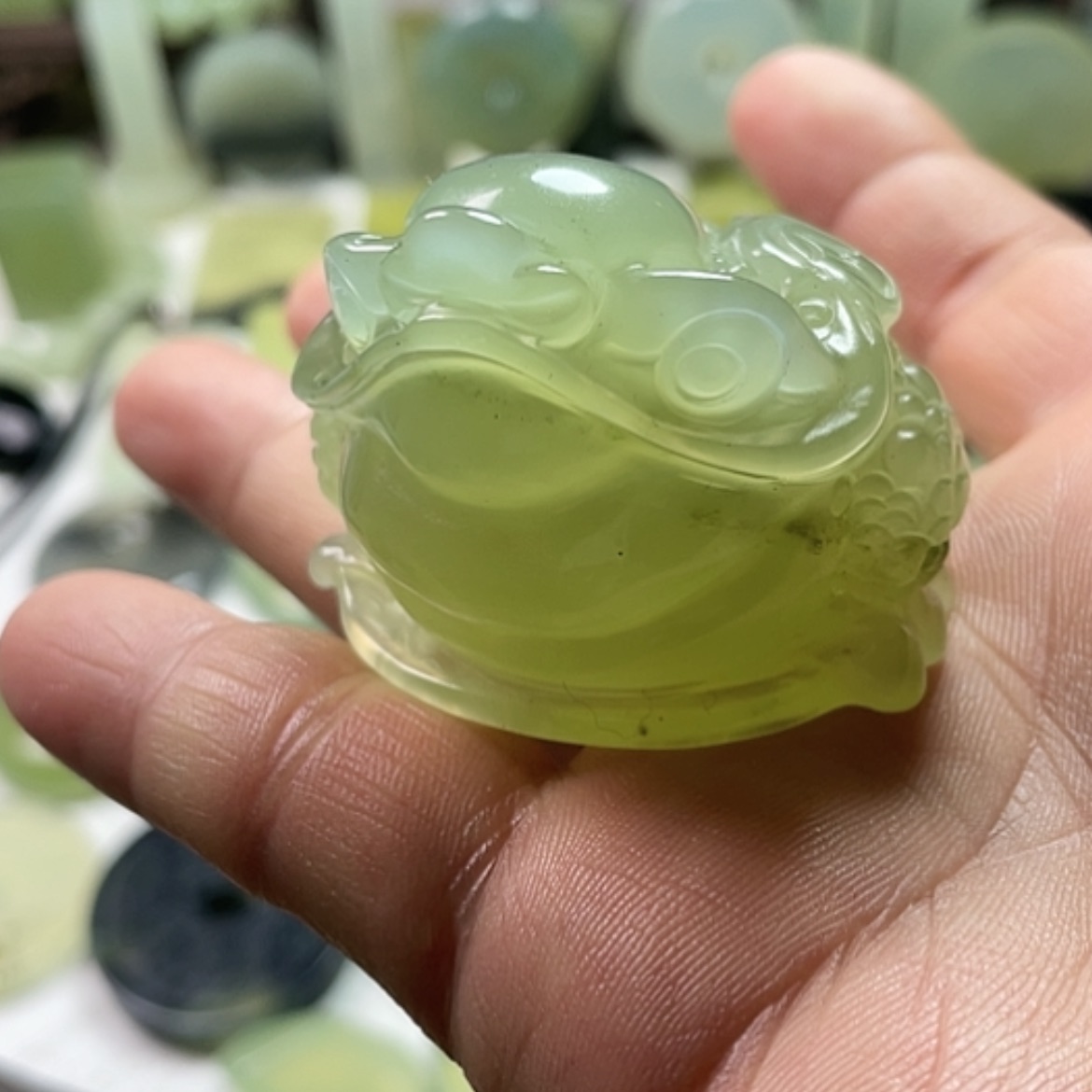 【闪购商品】未镶嵌岫玉手把件