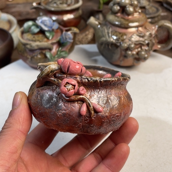 杯柴烧手工制作工艺