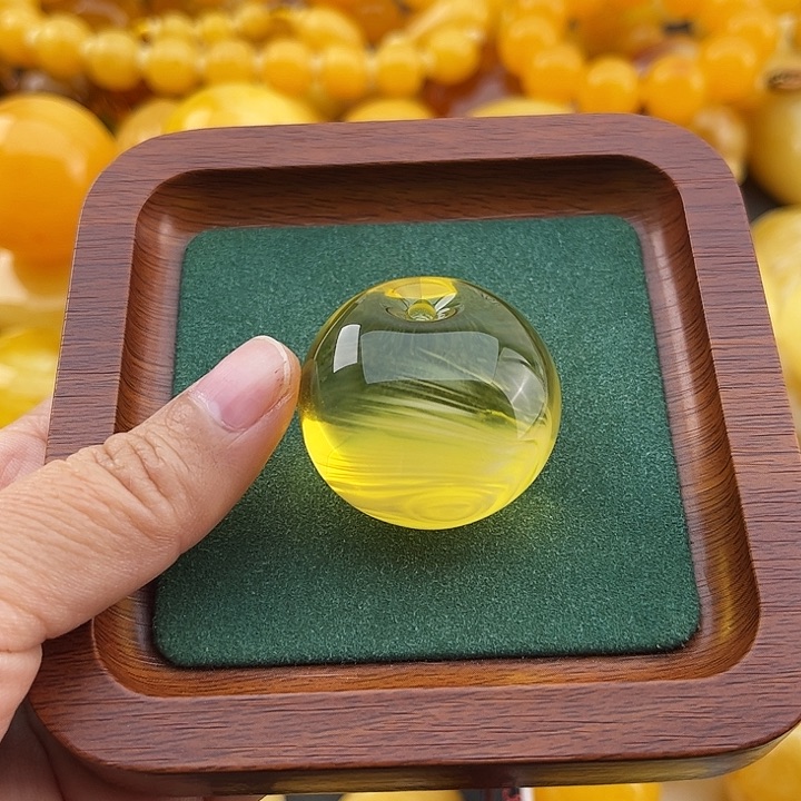 琥珀裸石未镶嵌琥珀蜜蜡