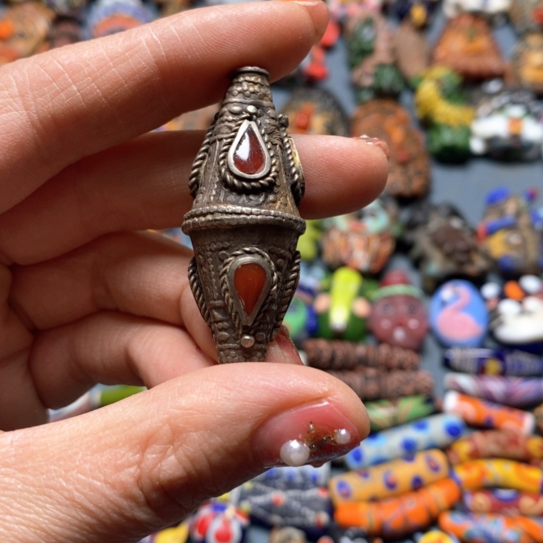 琉璃颈饰印度尼西亚配件