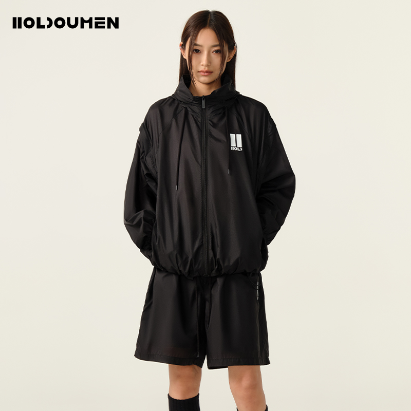 Holdoumen25夏季日常系列轻薄两色休闲套装