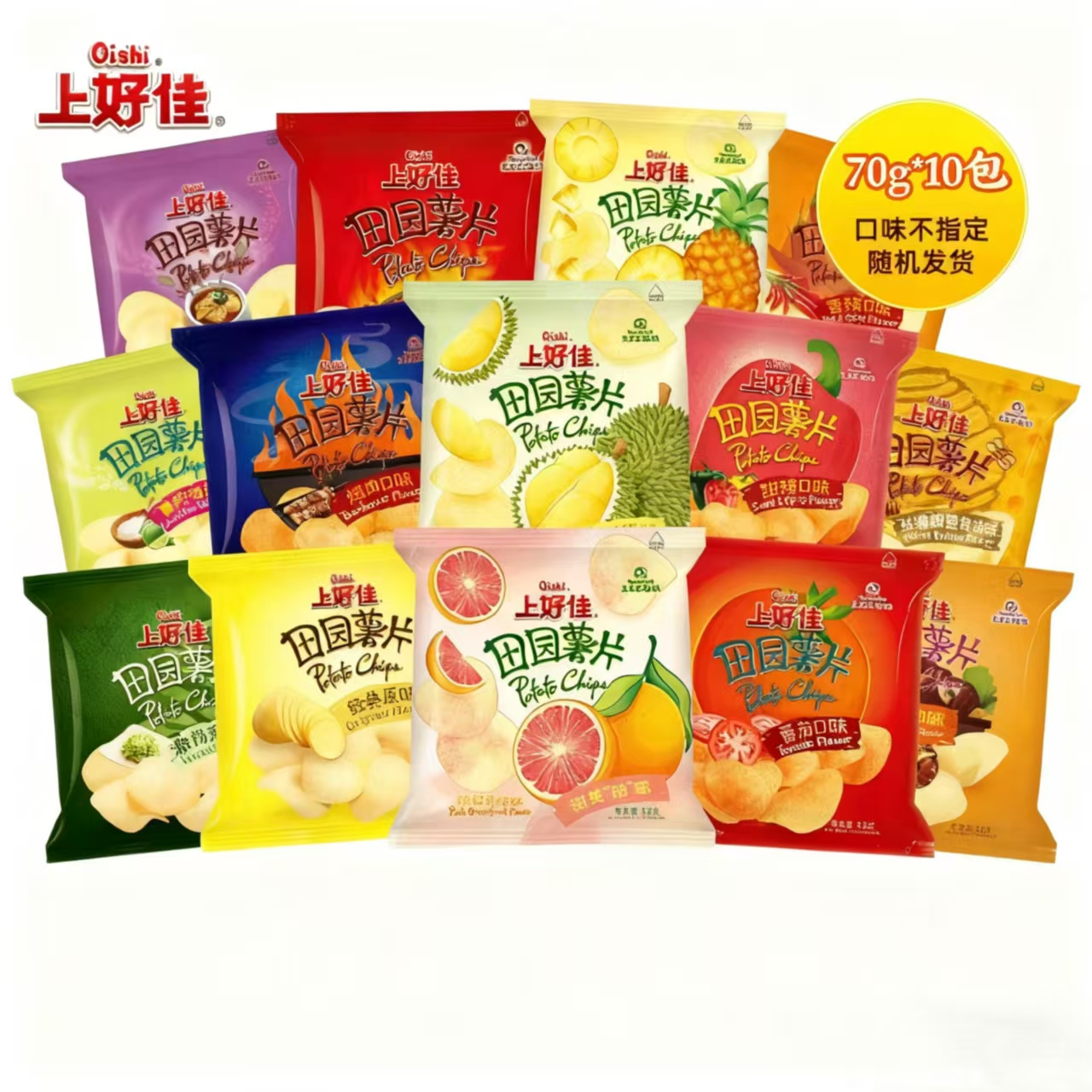 上好佳田园薯片任意口味*1包