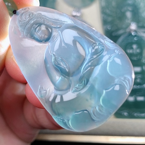 【闪购商品】翡翠未镶嵌吊坠(不含链)