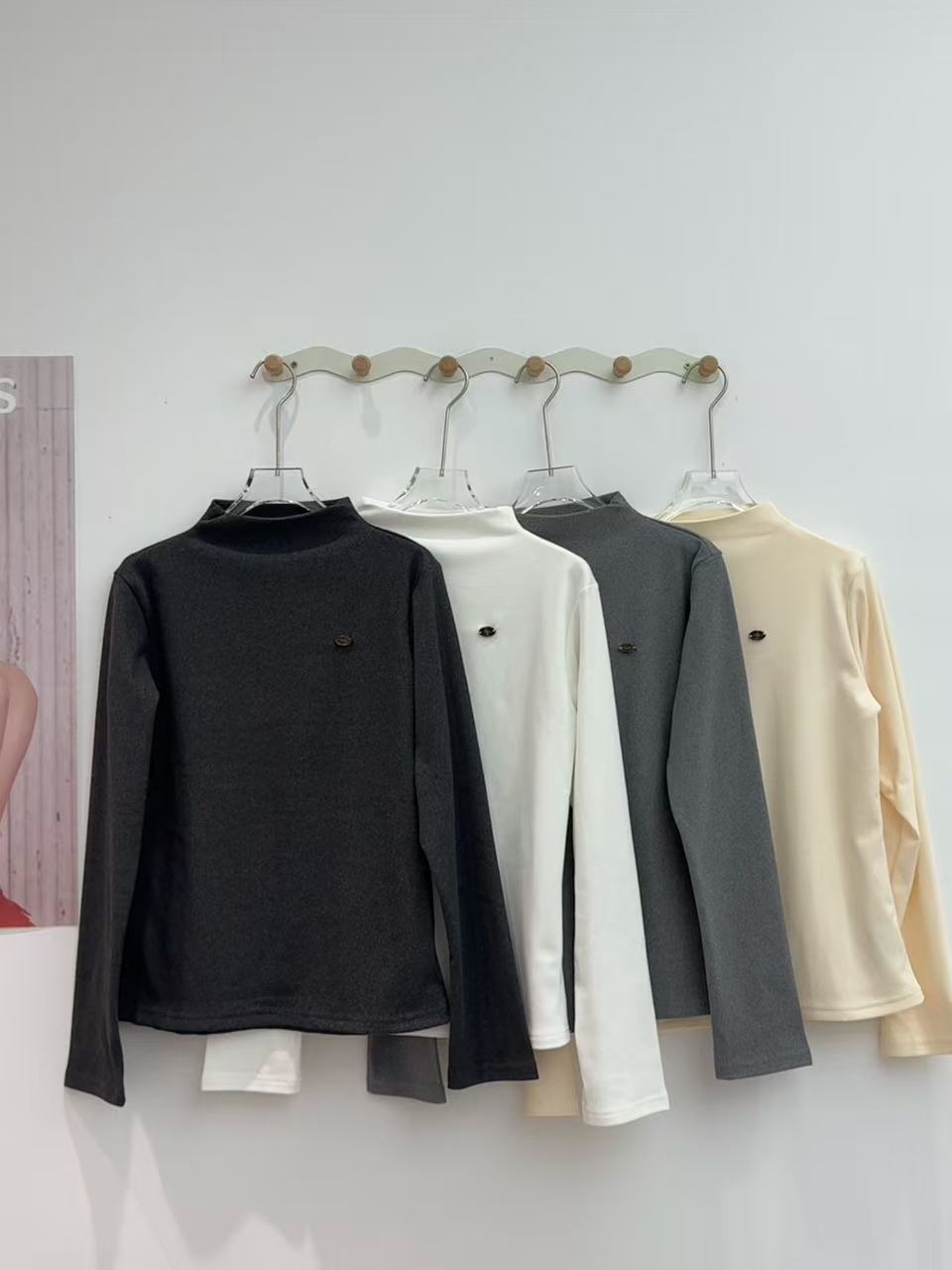 双面德绒打底四色随机发