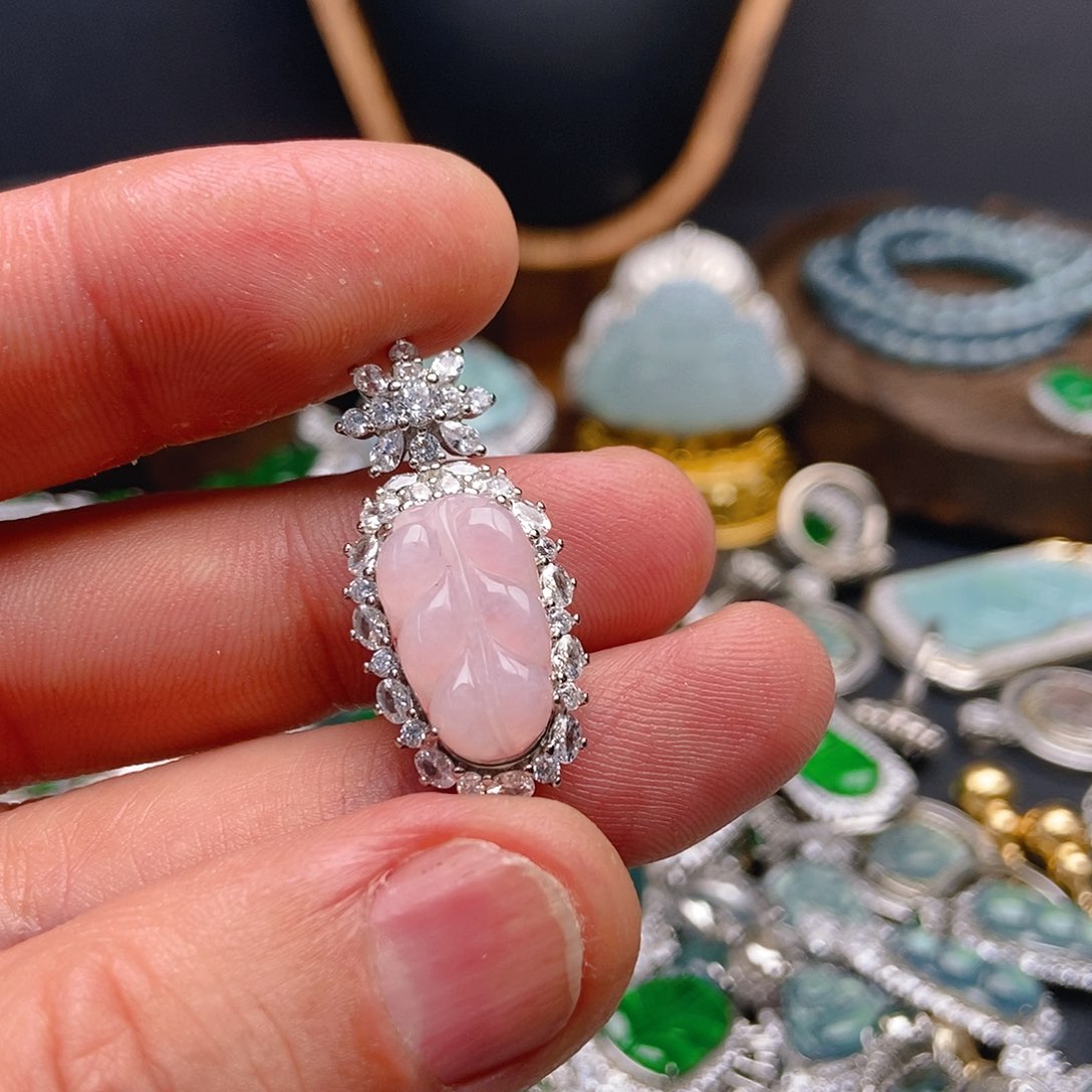 翡翠吊坠(不含链)未镶嵌634吊坠