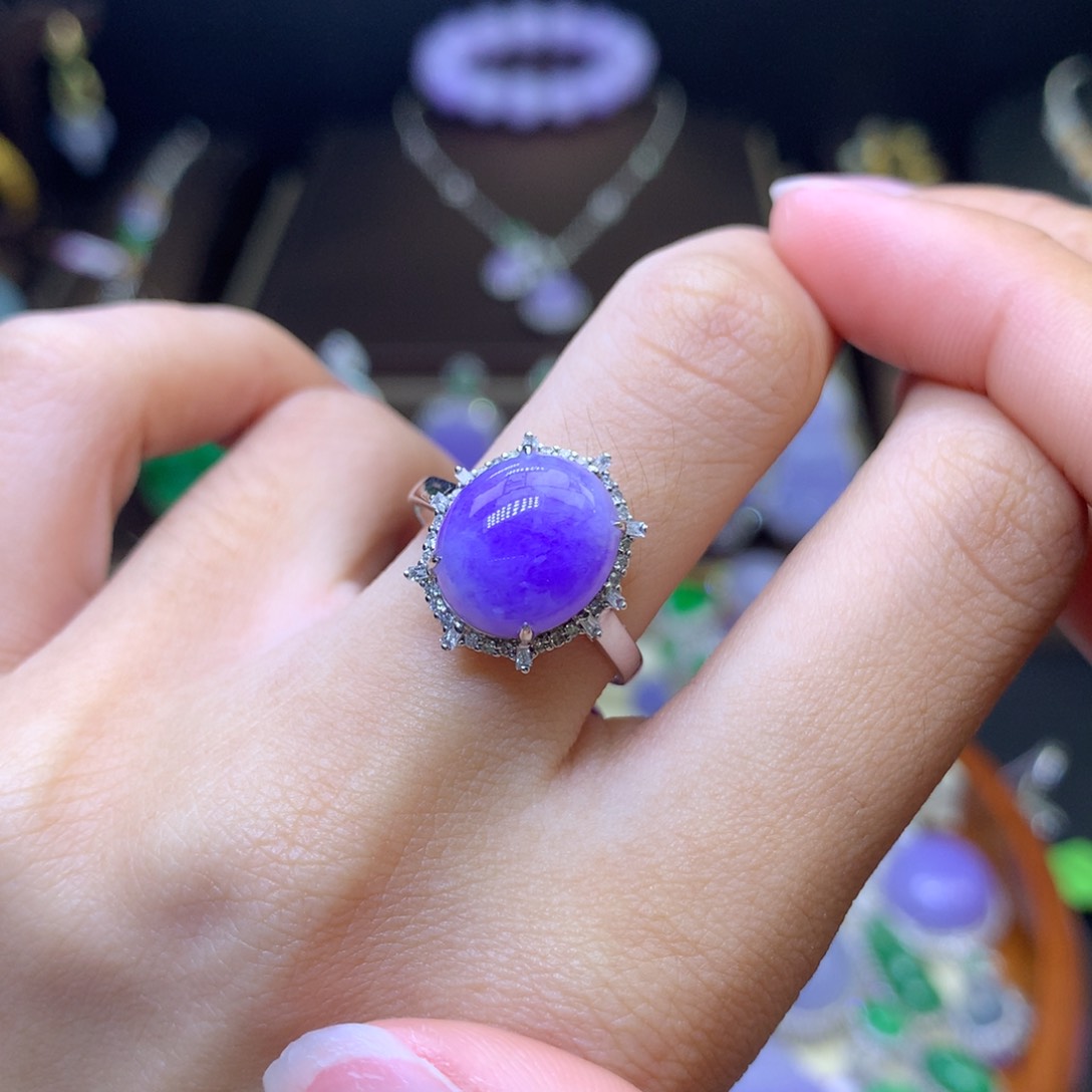 【闪购商品】翡翠颈饰18K金镶嵌翡翠