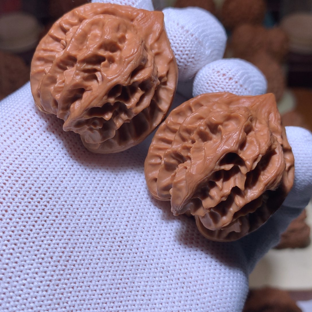 文玩核桃把件精品曹大龙