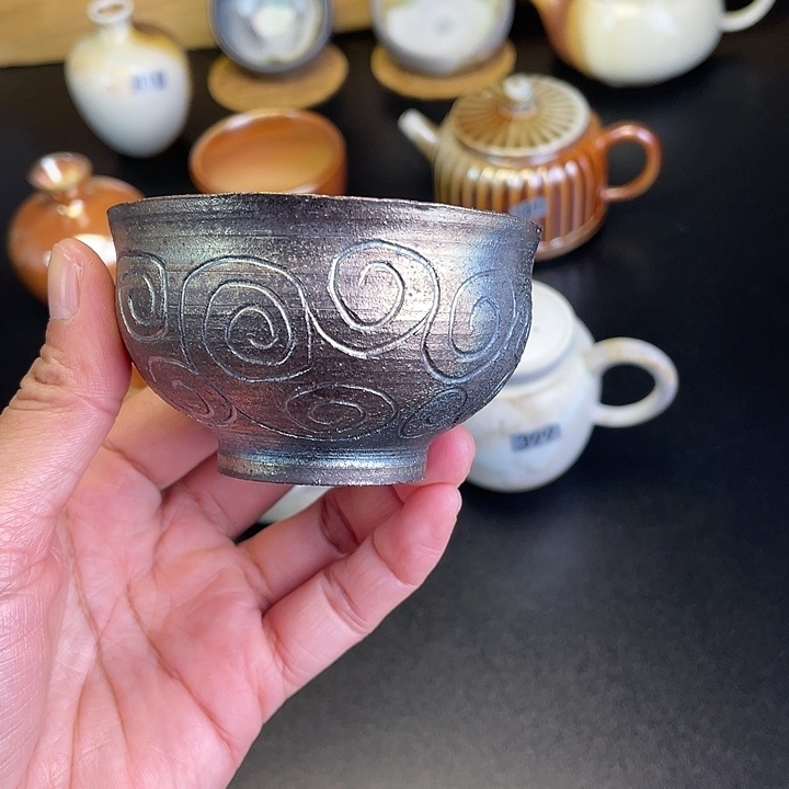 燃薪柴烧茶器主人杯
