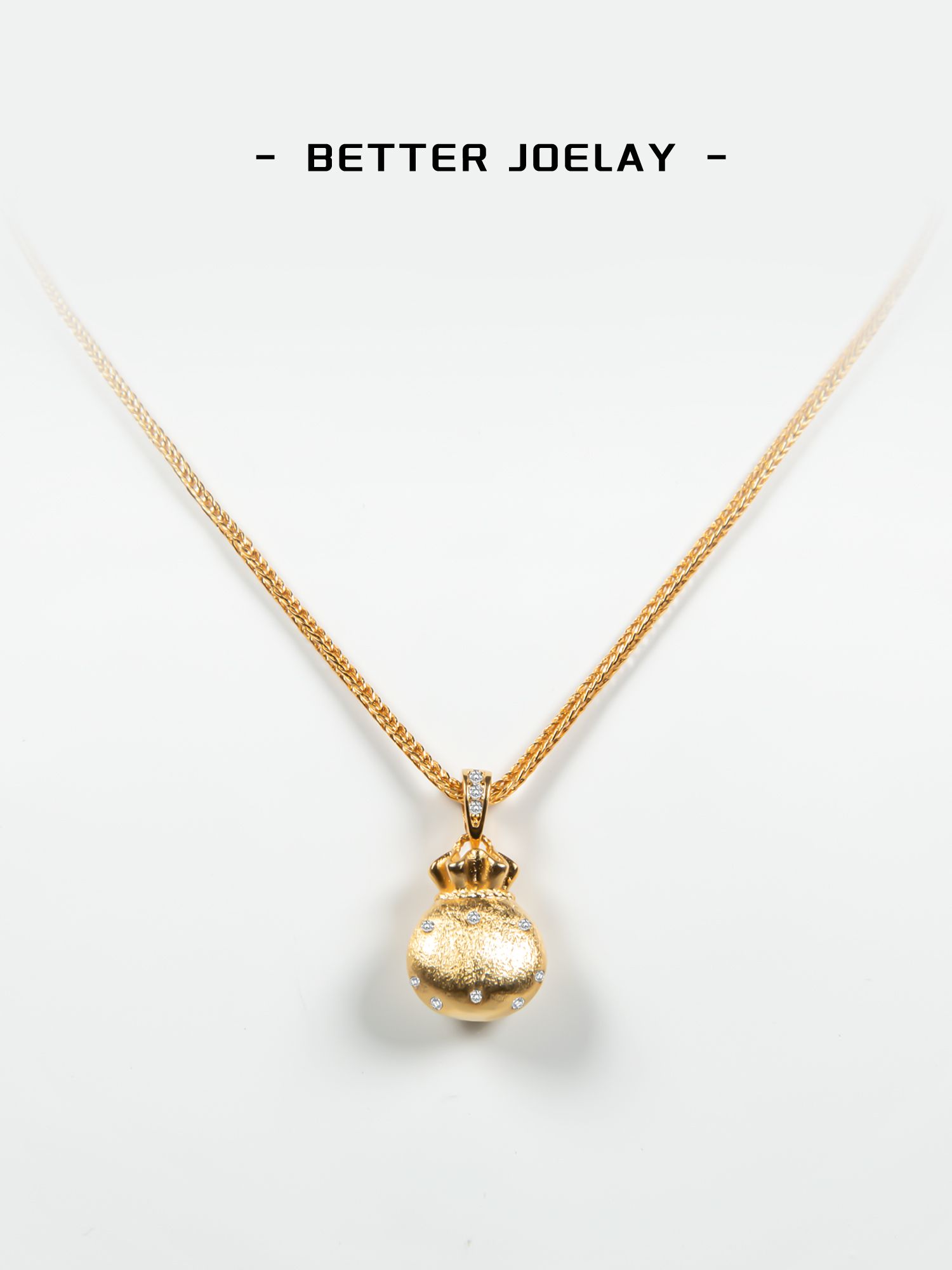 铜合金项链 BETTER JOELAY-【福袋逑项链】时尚高级感镶钻GB0001