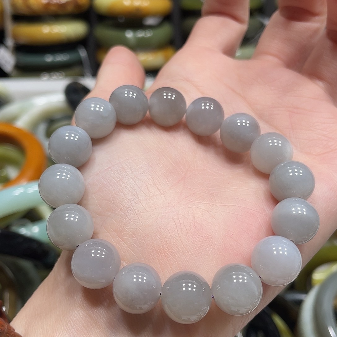 和田玉手串未镶嵌