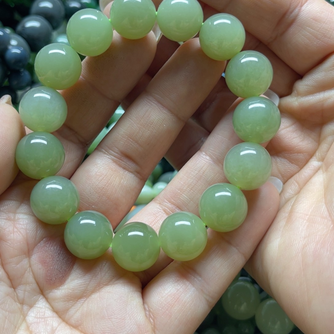 和田玉手链未镶嵌