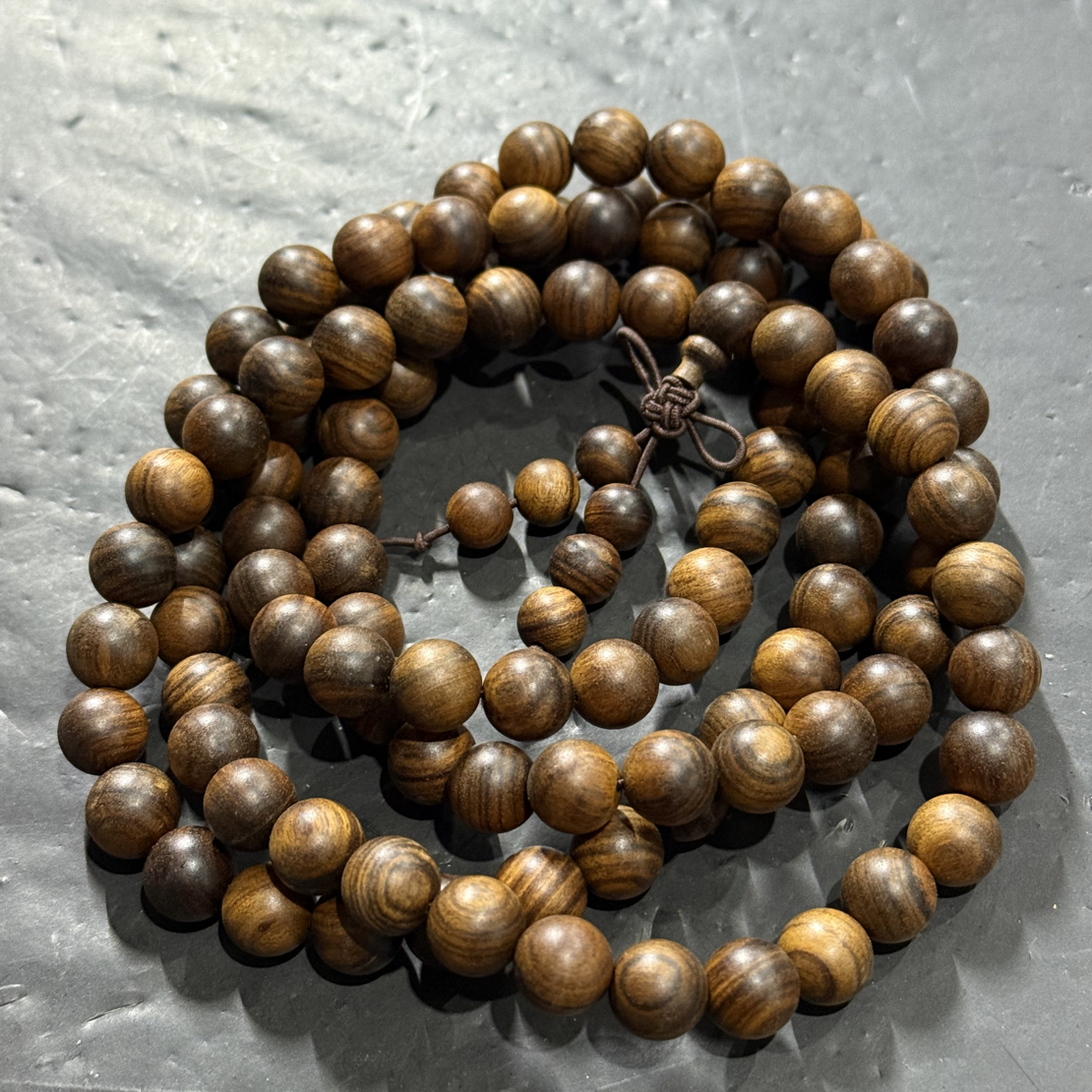 H194 雷击桃木圆珠1.0cm 多圈手串