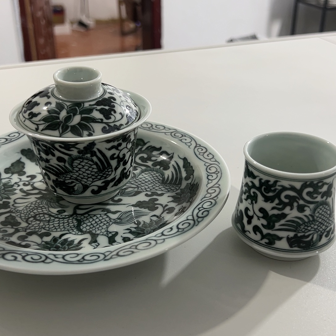 平***樂摆件陶景德镇手工手绘陶瓷