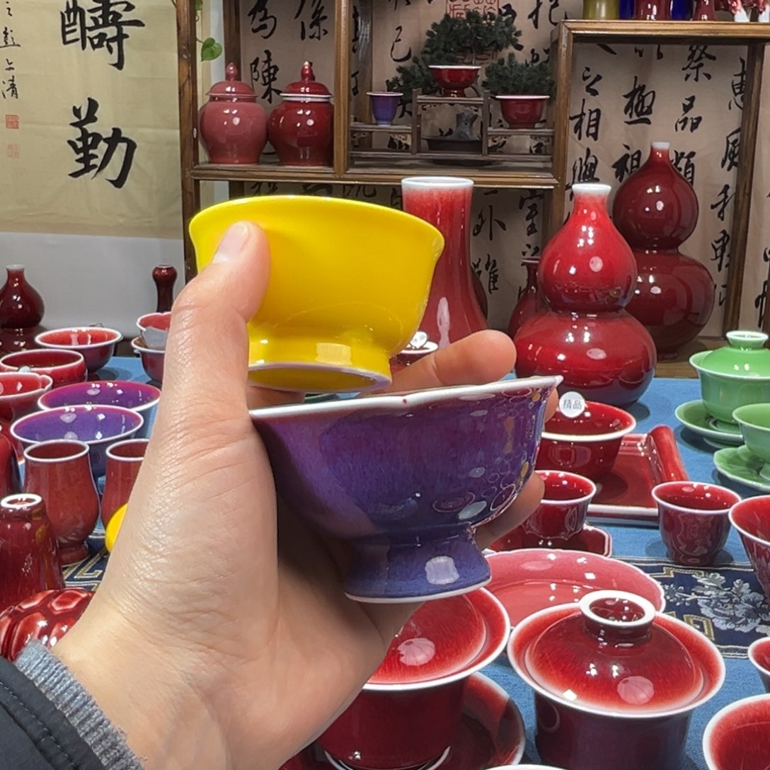 ～***～景德镇陶瓷杯子2个福利